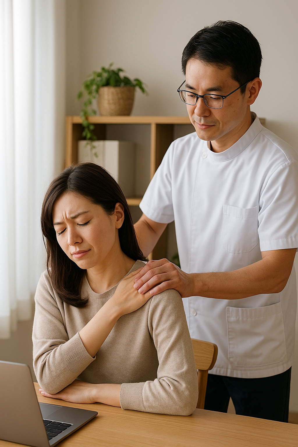ストレスによる肩こりとは？　｜八尾市　オカモト鍼灸整骨院 神経整体院