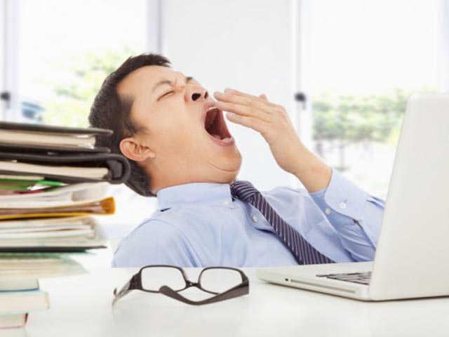 眠いからあくびが出るんじゃない？