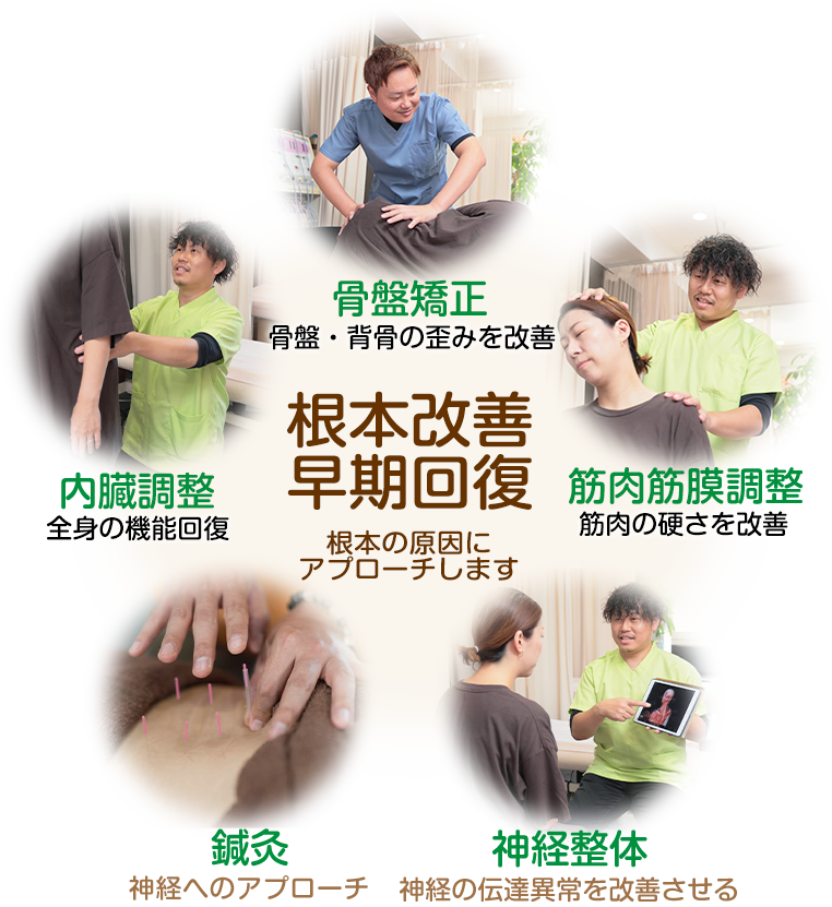 根本改善・早期回復